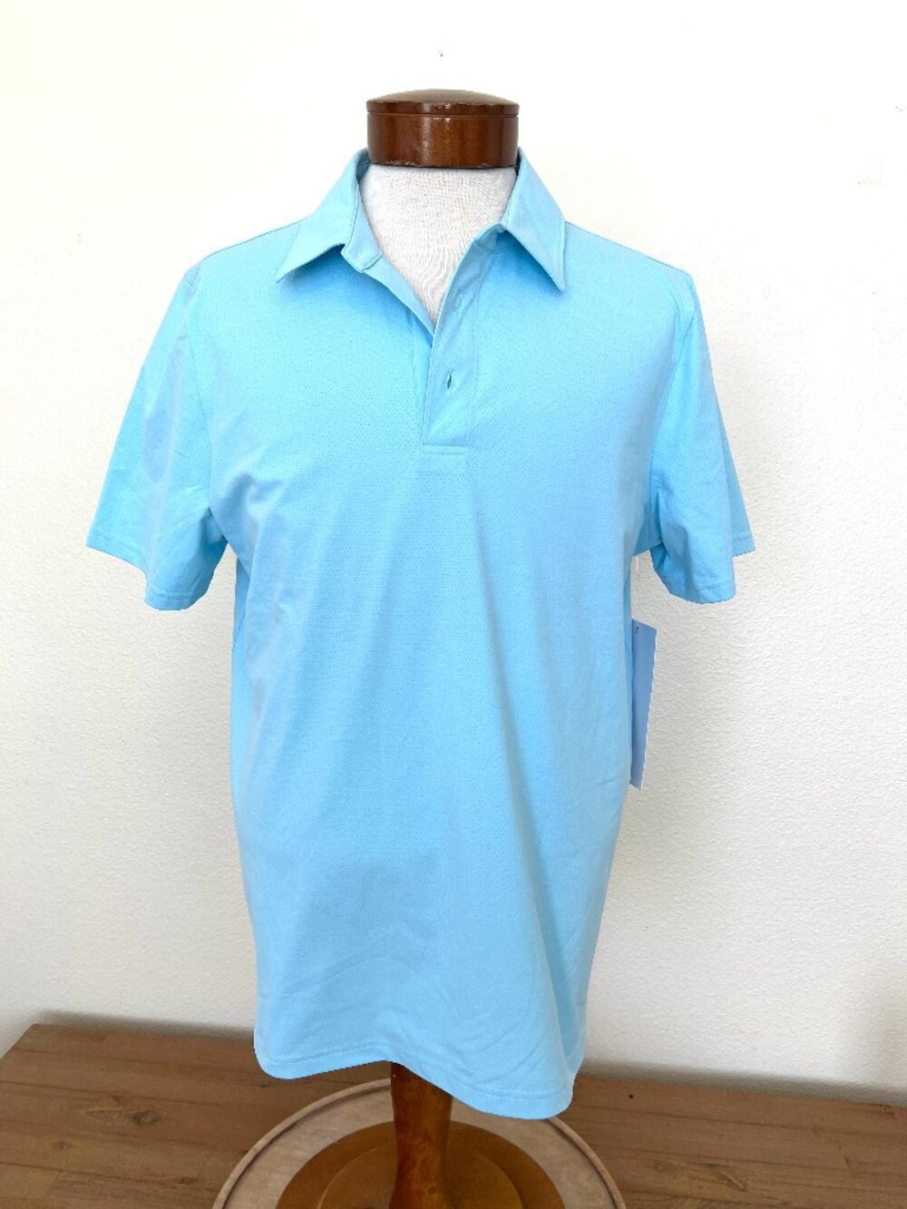 NWT - HEAD Golf - Sky Blue - Men’s Performance Polo – Sample - Size Medium